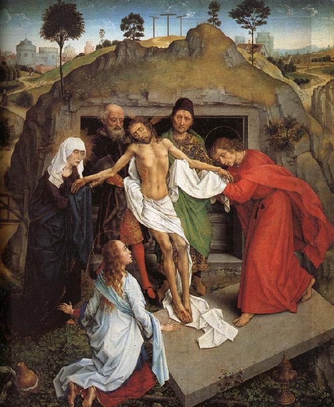 Rogier van der Weyden The Entombent